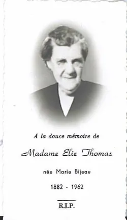 Marie Josèphe Bujold Bujeau