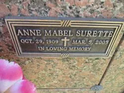 Mabel Anne Surette