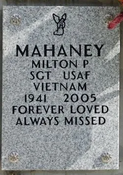 Milton Patrick Mahaney