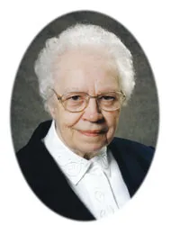 Sr Aline (Sr Marie-Médiatrice, f.m.a.) Nadeau