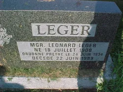 Mgr Léonard Léger