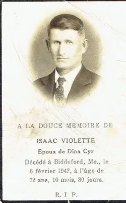 Isaac Joseph Violette