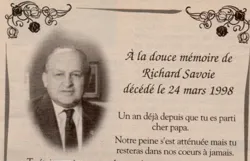 Richard (adopté) Savoie