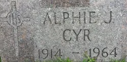 Alphée J. (lignée acadiene) Cyr