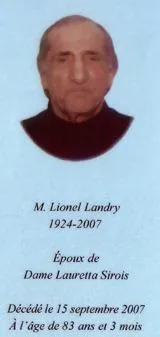 Lionel Landry