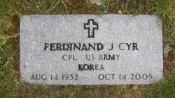 Ferdinand J. (Corp) Cyr