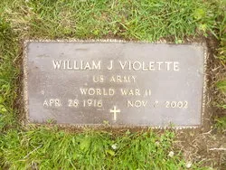 William Joseph (jumeau) Violette