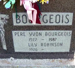 Père Yvon Bourgeois