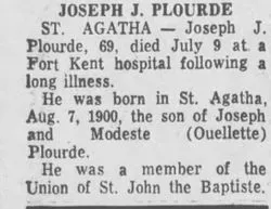 Joseph J. Sr Plourde