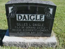 Gilles (adopté ?) Daigle