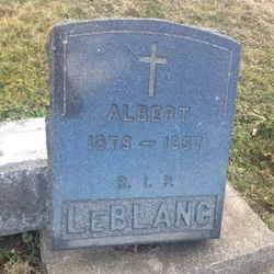 Albert-George (jumeau) LeBlanc