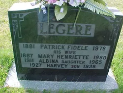 Mary Henriette F. dit Hattie Forest